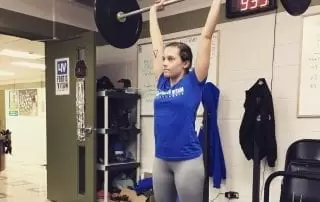 Gemma lifting weight